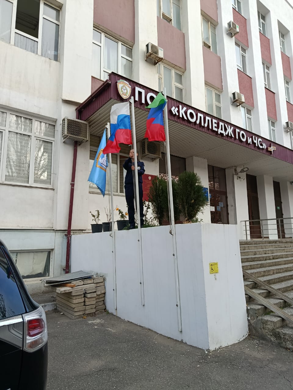 Новая учебная неделя в ЧПОУ "Колледж ГО и ЧС"